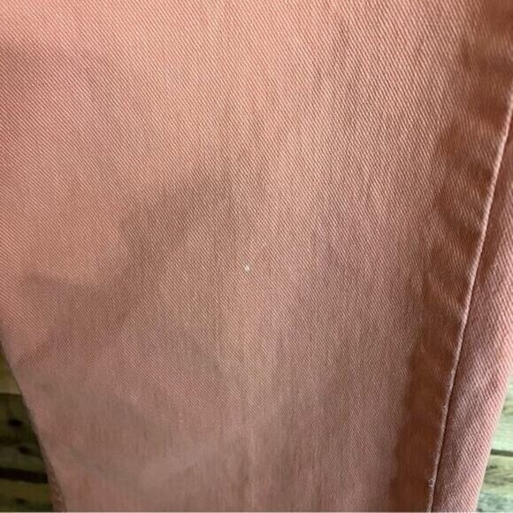 Levi Strauss Signature Peach Denim Crops Size 6 - Picture 6 of 10